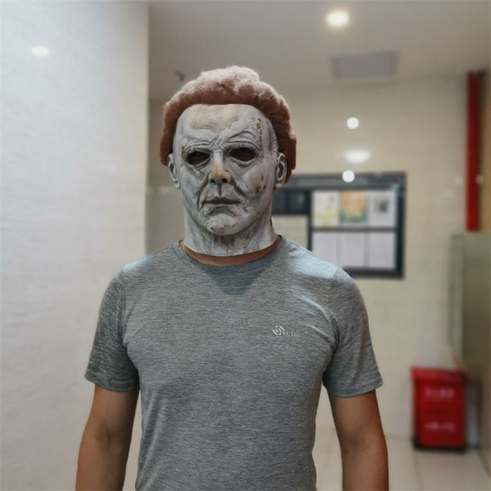 Halloween Michael Myers Mask – Scary Latex Horror Movie Cosplay Prop - Monsta Online
