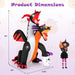 8ft Inflatable Twin - Headed Dragon with LED Lights - Monsta Online