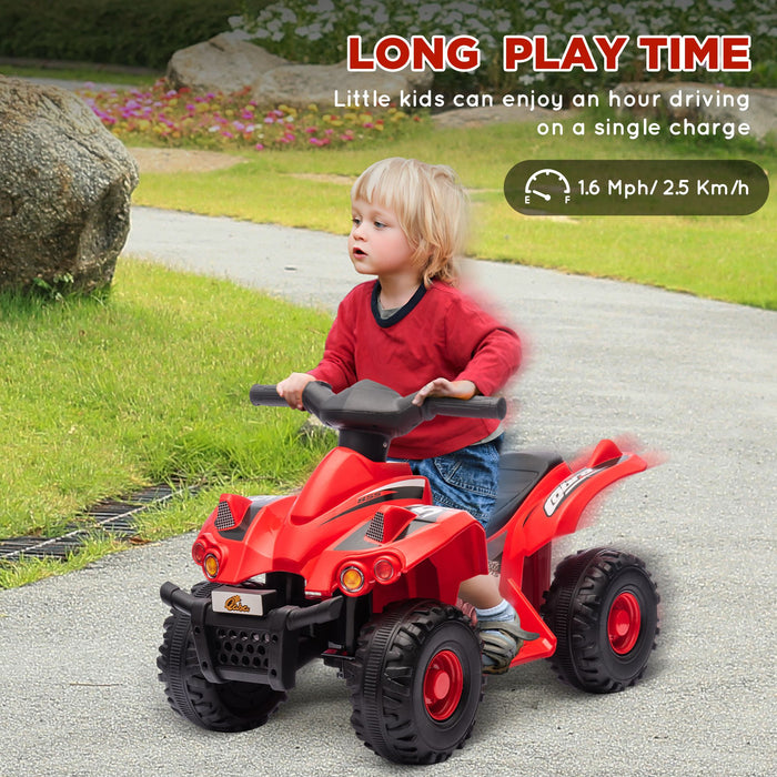 4 - Wheeler 6V Battery - Powered Electric Ride - On ATV Toy Quad for Boys and Girls - Monsta Online