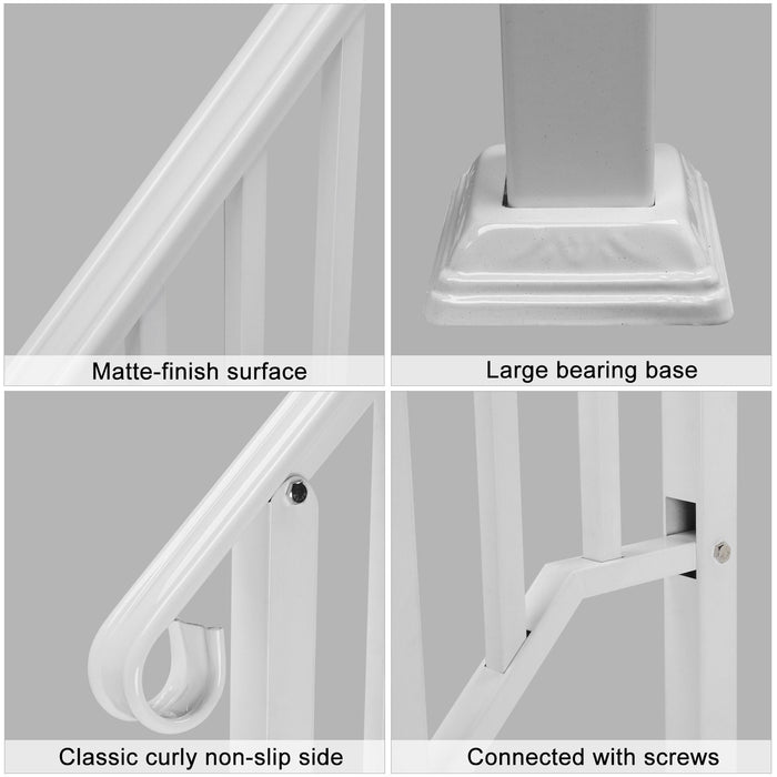 Heavy Duty Outdoor Stair Handrail for Home - Monsta Online