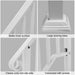 Heavy Duty Outdoor Stair Handrail for Home - Monsta Online