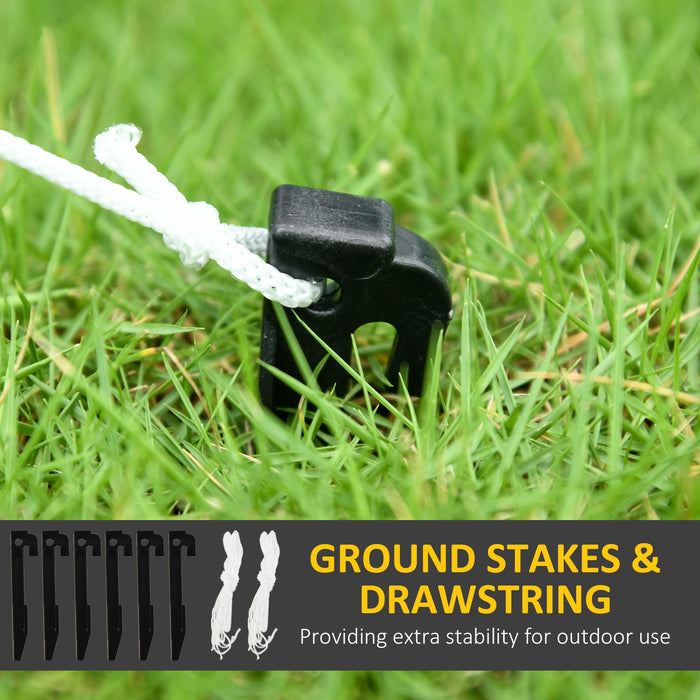 7FT Prelit Inflatable Gingerbread House with Happy Gingerbread Family and LED Lights - Outdoor Christmas Decoration - Monsta Online