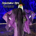 7.2ft Animatronic Halloween Witch – Sound Activated with Glowing Eyes, Eerie Arm Movements and Creepy Sounds - Monsta Online
