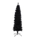 7.5FT Black Pencil Artificial Christmas Tree — 1000 Tips, Slim Space - Saving, Foldable Metal Stand - Monsta Online