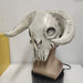 Halloween Cow Skull Horn Mask – Scary Animal Head Latex Costume Prop - Monsta Online