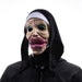 Halloween Nun Purge Mask – Scary Huge Mouth Witch Cosplay Headgear - Monsta Online
