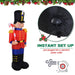 6FT Prelit Christmas Inflatable Toy Soldier Nutcracker with LED Lights - Outdoor Decoration - Monsta Online