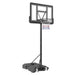 Adjustable 4–10ft Portable Basketball Hoop with Stable Weighted Base for All Ages - Monsta Online