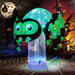 6ft Inflatable Halloween Spider with Rotating 3‑Color LED Lights - Monsta Online