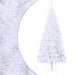 8FT white artificial Christmas tree — 1300 tips, durable PVC, outdoor - safe, full - bodied display with easy plug - in assembly - Monsta Online