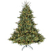 6FT Pre - Lit Artificial Christmas Tree — Mixed PE/PVC, 500 LED Lights, Hinged Metal Stand - Monsta Online