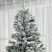 7.5FT Pre - Lit Snow Flocked Artificial Christmas Tree — 500 LED Lights, 1254 Tips, Auto - Open, Steel Base - Monsta Online
