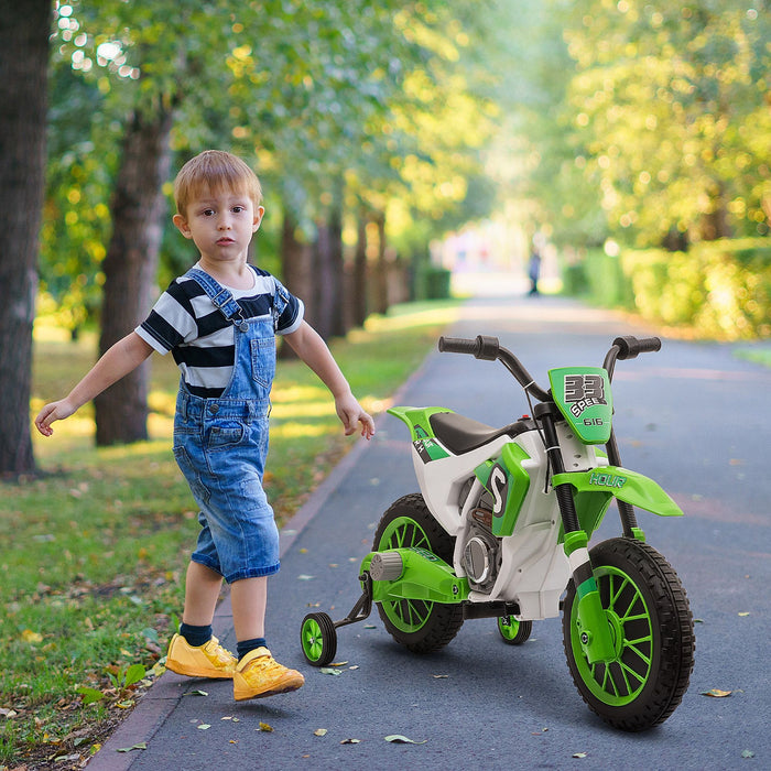 12V Electric Kids Ride On Dirt Bike - Ride - On Motorcycle with Training Wheels - Monsta Online