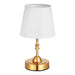 Cordless Rechargeable Table Lamp - Gold Finish with Dimmable 3 Brightness Levels - Monsta Online