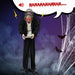 5ft Animatronic Halloween Male Servant – Motion and Sound Activated with Glowing Eyes, Creepy Laughs and Shaking Head - Monsta Online