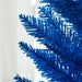 5FT Blue Pencil Artificial Christmas Tree — 294 Tips, Unlit, Slim Space - Saving, Plastic Stand - Monsta Online