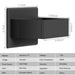 Modern Waterproof LED Wall Sconce for Outdoor Use - IP54 Up/Down Porch Lighting - Monsta Online