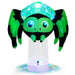 6ft Inflatable Halloween Spider with Rotating 3‑Color LED Lights - Monsta Online