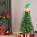 3FT Tabletop Pre - Lit Artificial Christmas Tree — 129 Tips, Santa Decor, Plastic Feet - Monsta Online