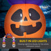 8ft Inflatable Halloween Archway with Pumpkins, Skulls, Ghosts and Bats - Monsta Online