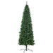 7.5FT Pencil Artificial Christmas Tree — 1075 Tips, Unlit, Auto - Open, Slim Space - Saving, Steel Base - Monsta Online