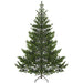 7.5FT Sparse Artificial Christmas Tree — 2901 PE Cedar Tips, Unlit, Hinged, Auto - Open, Steel Base - Monsta Online