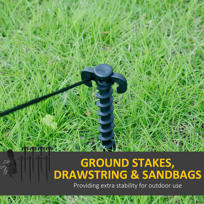 10FT Prelit Inflatable Gingerbread House Archway with Snowman and LED Lights - Outdoor Christmas Decoration - Monsta Online