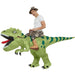 Halloween Inflatable Riding Dinosaur Costume – Kids & Adult Funny Cosplay Outfit - Monsta Online