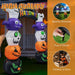 8.2FT Halloween Inflatable Pumpkin Archway with LED Lights – Giant Blow Up Halloween Decoration - Monsta Online