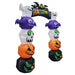 8.2FT Halloween Inflatable Pumpkin Archway with LED Lights – Giant Blow Up Halloween Decoration - Monsta Online