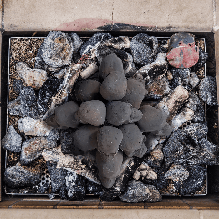 Halloween Ceramic Skull Fire Pit Decoration – 7pcs Reusable for Fireplace and Bonfire - Monsta Online