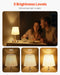 Cordless Rechargeable Table Lamp - Gold Finish with Dimmable 3 Brightness Levels - Monsta Online
