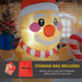 3FT Prelit Hanging Inflatable Gingerbread Man with LED Lights - Outdoor Christmas Window Decoration - Monsta Online