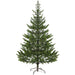 6FT Sparse Artificial Christmas Tree — 1933 Tips, Realistic Cedar, Hinged, Unlit, Steel Base - Monsta Online