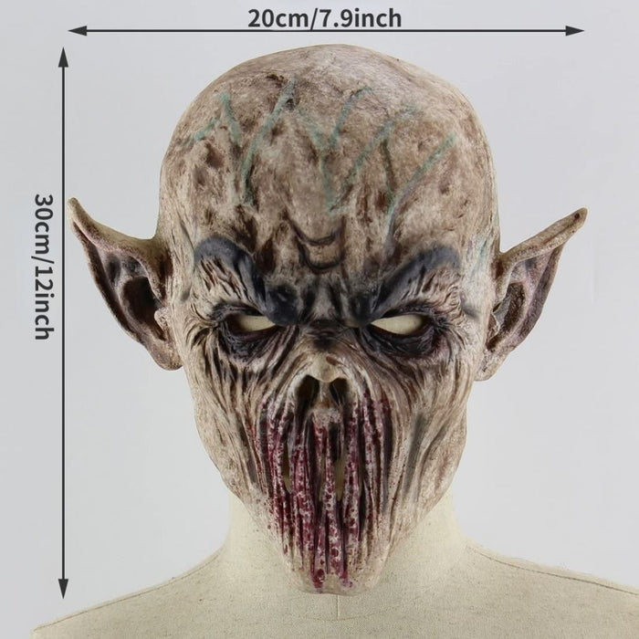 Halloween Zombie Mask – Scary Horror Costume Mask for Cosplay & Parties - Monsta Online