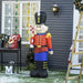 6FT Prelit Christmas Inflatable Toy Soldier Nutcracker with LED Lights - Outdoor Decoration - Monsta Online