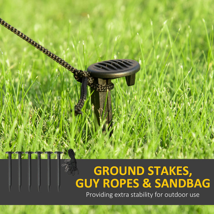 5FT Prelit Inflatable Snowman Family Roasting Marshmallows with LED Lights - Outdoor Christmas Decoration - Monsta Online