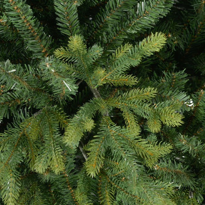 12FT Hinged Artificial Christmas Tree — 8410 Tips, Unlit, Full Realistic, Foldable Metal Stand - Monsta Online