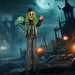 6.1ft Life - Size Animated Circus Clown – Sound Touch Activated with Glowing Eyes and Creepy Laughter - Monsta Online