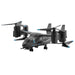 Osprey Military RC Helicopter with 4 Channel Remote for Kids with Dual Batteries - Monsta Online