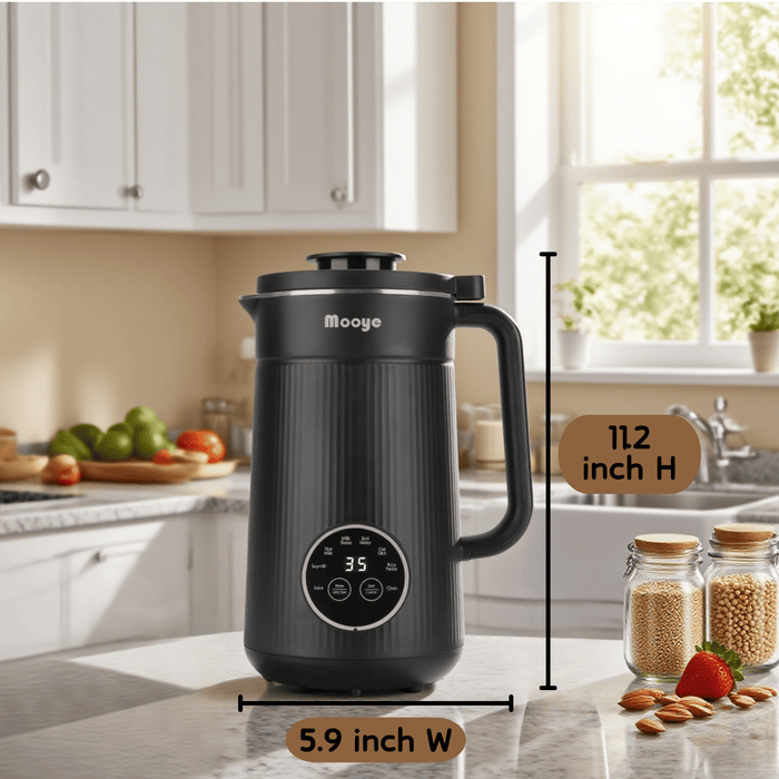 Versatile 8 in 1 Nut Milk Maker 35oz with Keep Warm and Delay Start - Monsta Online