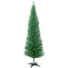 7FT Light Green Pencil Artificial Christmas Tree — 499 Tips, Unlit, Slim, Plastic Stand - Monsta Online