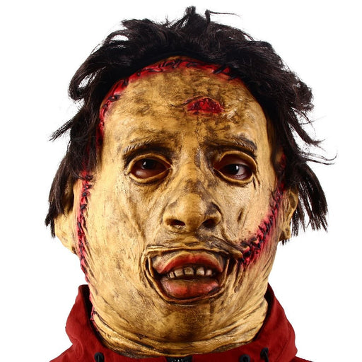 Halloween Horror Mask – Scary Chainsaw Massacre Horror Latex Costume Prop - Monsta Online