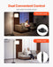 Dimmable Arc Floor Lamp with Remote & Adjustable Color Temperature for Modern Homes - Monsta Online