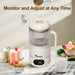 Quiet Almond Milk Maker 35oz with 8 Blades and Easy Clean - Monsta Online