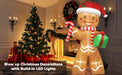 8.5FT LED Gingerbread Man Christmas Inflatable Outdoor Decoration - Monsta Online