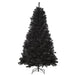 7FT Black Pencil Artificial Christmas Tree — 1346 Tips, Unlit, Auto - Open, Slim Space - Saving, Metal Base - Monsta Online