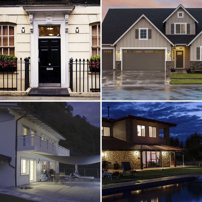 Modern LED Outdoor Wall Sconce - Waterproof Aluminum Porch Light for Patios and Hallways - Monsta Online