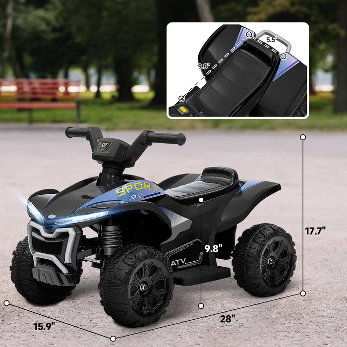 6V Battery - Powered Electric Kids Ride On ATV Quad For Boys Girls - Monsta Online