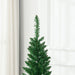 7FT Light Green Pencil Artificial Christmas Tree — 499 Tips, Unlit, Slim, Plastic Stand - Monsta Online